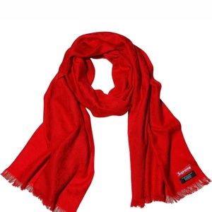 Supreme F**k Wool Scarf FW17 - RED